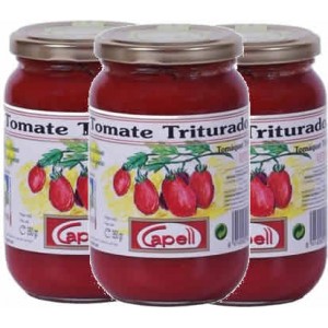Tomate Triturado en Bote BIO - Capell - 350 gr - Pack Ahorro 3 unidades Tomate Triturado en Bote BIO - Capell - 350 gr - Pack Ahorro 3 unidades